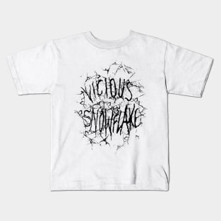 Vicious Snowflake (Heavy) Kids T-Shirt